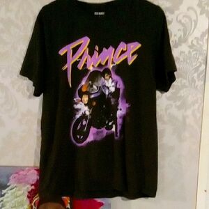 Old Navy Black PRINCE Graphic Tee L